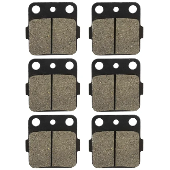 Brake Pads Compatible with Yamaha Raptor 660 YFM660 ATV 2001-2005 Models (Front & Rear)