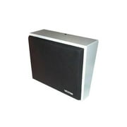 8in Amplified Wall Speaker Metal Black