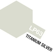 Tamiya Lacquer Paint LP-63 Titanium Silver 10 ML TAM82163 Lacquer Primers & Paints