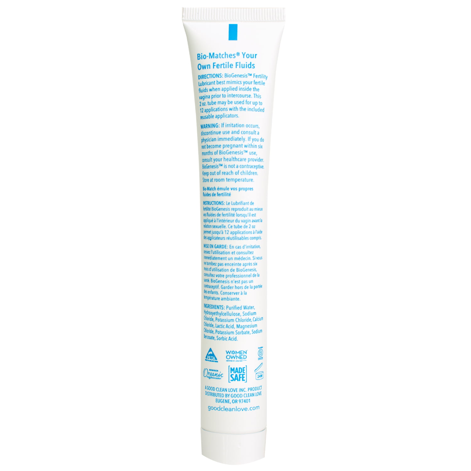 Good Clean Love Bio-Match Restore Moisturizing Lubricant 2.4 oz is  available at Dallas Novelty