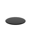 thumbnail image 3 of 24" Round Black Tempered Glass Table Top | Perfect for Business Meeting and Lobby Tables | Corrosion-Resistant Tempered Glass | Long Service Life, 3 of 6