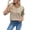 Brown-1, variant on Eytino Cardigan Sweaters for Women Lightweight Knit 3/4 Sleeve Button Up Solid Knitwear Tops