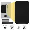 thumbnail image 1 of Tela para ventana de puerta, pantalla protectora de privacidad, parabrisas de tela opaca para el sol, parasol negro plegable duradero para 1 PC Baoblaze tela de la ventana de la puerta, 1 of 8