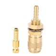 thumbnail image 2 of Water Cooled Gas Adapter, Water Cooled Quick Connector, Portable Brass Welding Torch Connector with Efficient Connection for PTA DB MIG TIG, 2 of 7