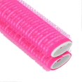 thumbnail image 3 of Lot de 2 bigoudis volumateurs portables pour cheveux, outil de coiffure pour femmes et filles, rose rouge, 3 of 4