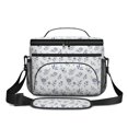 thumbnail image 2 of Lunch Box Pioneer Flower Floral Print Pattern Insulated Lunch Bag for Women Men,Medium Leakproof Lunchbox Cooler Bag Adjustable Strap,10 X 6.7 X 8 Inches, 2 of 6