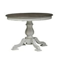 thumbnail image 2 of Magnolia Manor White Pedestal Table, 2 of 3