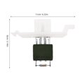 thumbnail image 2 of PAMINGONO 1Set Blower Motor Resistor with Speed Control Function 4.3x3.1x1.5in, 2 of 7
