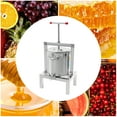 thumbnail image 4 of Wildnix Stainless Steel Press Extractor for Wine and Juice, 10L Capacity, Manual Fruit Press with Large Pressing Disc, Efficient Juice Extraction, Modern Design, 4 of 6