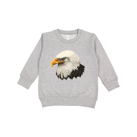 Inktastic Bald Eagle Toddler Sweatshirt