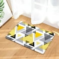 thumbnail image 5 of Colorful Geometric Triangle Doormat Non-Slip Printed Soft Flannel Carpet Decor Nordic Style Floor Door Mat for Hallway 50x80cm, 5 of 6