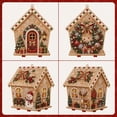 thumbnail image 5 of 3D Diamond Painting Christmas House Kit, DIY Wooden Christmas Diamond Art Craft Kit for Adults, Winter Crystal Mosaic Cottage Tabletop Decoration & Hanging Holiday Ornament for Christmas Tree (01), 5 of 6