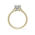 thumbnail image 2 of 1.00 Ct Brilliant Heart Cut Natural Diamond Accents Elegant Ring for Women Solid 18K Yellow Gold Size 6, 2 of 6