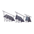 thumbnail image 1 of National Public Seating SGR2L 37.875 x 30.875 in. Side Guard Rails for Standing Risers, 1 of 1