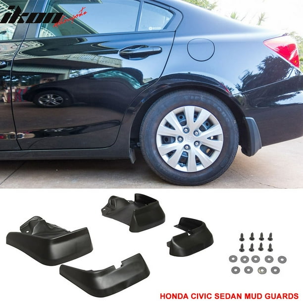 Compatible with Honda Civic 1214 4Dr Sedan Mud Guards Splash Flaps