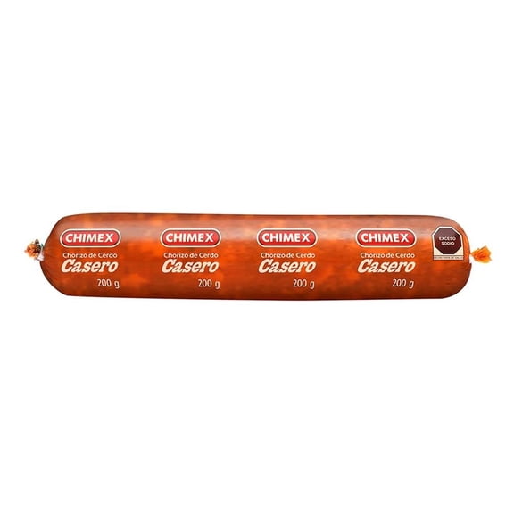 Chorizo de cerdo Chimex 42 tipo casero 200 g