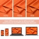 thumbnail image 5 of Cortinas DUALIFE extra largas para puertas corredizas de cristal de 132 x 274 cm, 5 of 6
