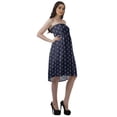 thumbnail image 5 of Moomaya Tube Top Dresses For Women Summer Beach Dress Poly Crepe Casual Sundress, 5 of 6