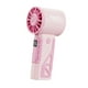 thumbnail image 1 of Ventilador de mano Strade Fareast Limited recargable 100 velocidades rosa, 1 of 5