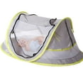 thumbnail image 1 of Lit de Voyage Escamotable pour Bébé, Tente, Moustiquaire, Oreiller, Sac en Maille Inclus, 1 of 7