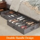 thumbnail image 4 of Organizador Lifewit para guardar zapatos para debajo de la cama, juego de 2, color gris, 4 of 7