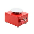 thumbnail image 3 of Mini Turntables Pottery Wheel Pottery Machine Electric Pottery Wheel DIY Craft Potter's Wheel Ceic Tools Clay Tools with Tray, 3 of 5