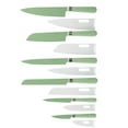 thumbnail image 4 of Martha Stewart Everyday Keston 6-Piece Stainless Steel Knife Set with Ergonomic Handles, Sage, 4 of 11
