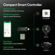 VIVOSUN Smart Grow System with The AeroLight A100SE, 100W LED Grow Light w/Integrated Circulation Fan & GrowHub Controller E25