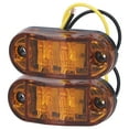 thumbnail image 4 of Side Marker Light 10-30V 2LED Side Marker Light High Brightness Turn Signal Lamp For Cars Trucks Trailers RVs, 4 of 8