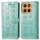 thumbnail image 1 of Funda Cartera FOXDOCK para Motorola Moto G15 , Flip PU con Relieve de Gatos y Perros, Tarjetero y Soporte, 1 of 6
