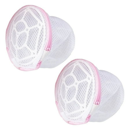OUSITAI Bra Wash Bags for Lingerie Mesh Zipper Laundry Bag for Women College Girl Underwear Socks Silk Stockings Washing Machine Net Protector Laundry Mesh Net Pouch Bag