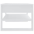 thumbnail image 2 of vidaXL Coffee Table White 102x55x45 cm Engineered Wood, 2 of 4