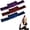 3 Pack, variant on ABPETE Resistance Bands with Handles,Elastic Stretching Strap for Physical Therapy, Yoga & Shoulder Leg Exercise(Purple)
