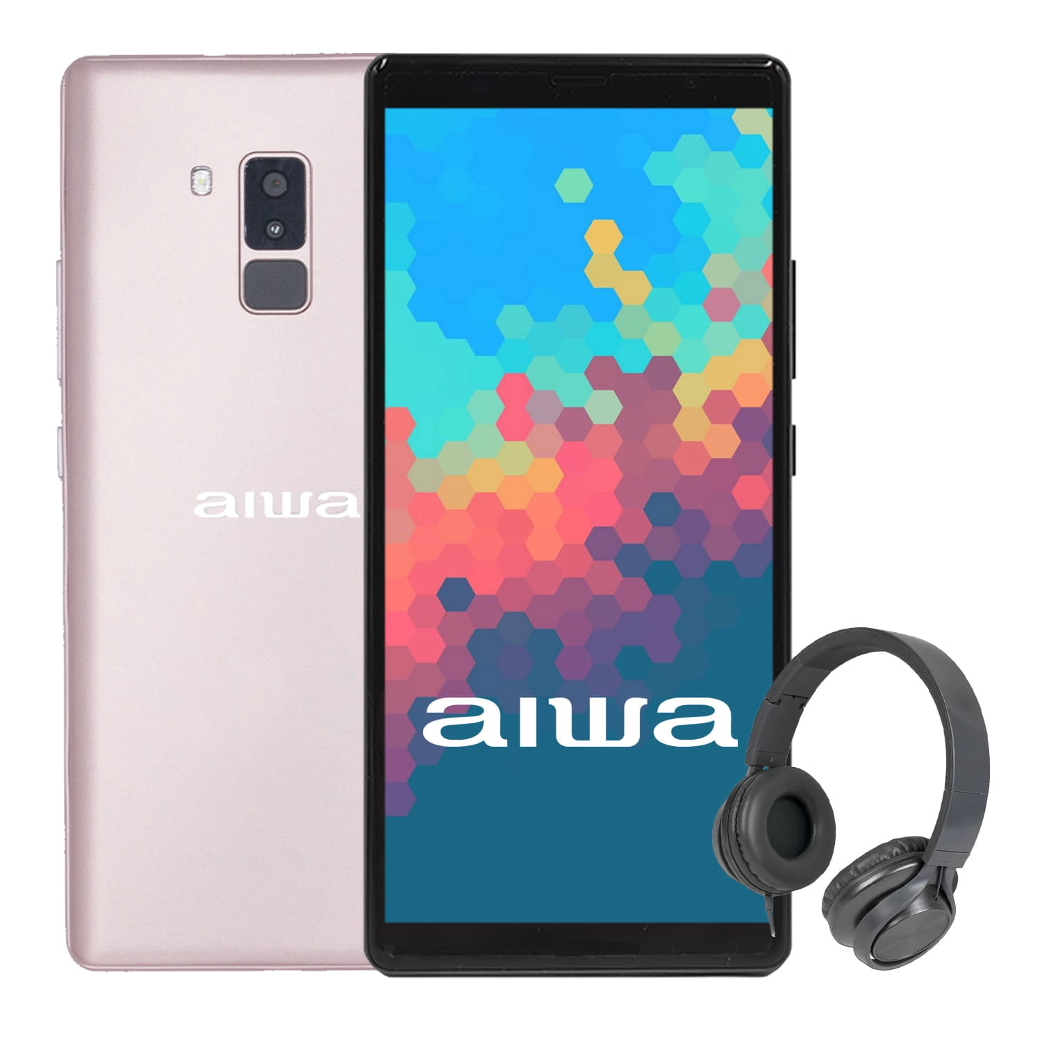 Smartphone Aiwa AW M999 16GB 2GB Single Sim más Audifonos - Rosa ...