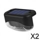 thumbnail image 1 of 2X Lámpara solar de jardín IP65 impermeable para luz blanca de patio al aire libre 2 piezas, 1 of 5