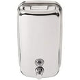 thumbnail image 3 of Commercial Hand Soap Dispenser - Rust Resistant #304 Stainless Steel, Anti-Leak Manual Pump, Wall Mounted - Soap, Shampoo, Lotion, Sanitizer - Bathroom, Kitchen Sink, Shower, Home Use (33.8 oz), 3 of 7