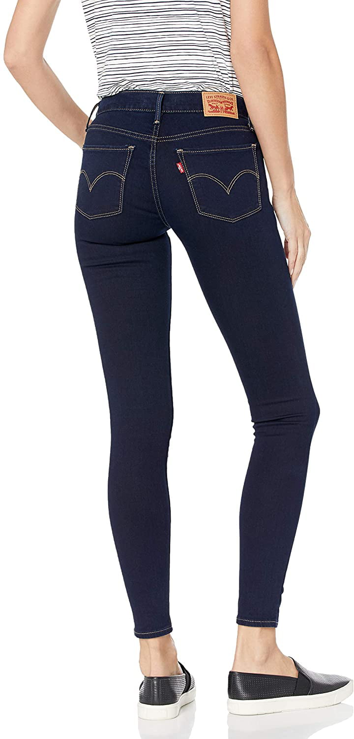 Levis Womens 710 Super Skinny Jeans 24 Regular Dusk Rinse Waterless -  
