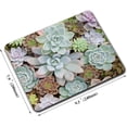 thumbnail image 2 of Cute Succulents Mouse Pad, Natural Plants Mousepad for Design, Anti-Slip Rubber Base Wireless Mouse Pads for Laptop, 2 of 5