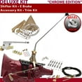 thumbnail image 1 of American Shifter  C6 Shifter Kit Chrome 16 in. E Brake Cable Clamp Clevis Trim Kit for F2203, 1 of 1