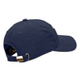 thumbnail image 4 of Naughty Embroidered Unstructured Pigment Dyed Cotton Cap - Navy OSFM, 4 of 5