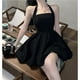 thumbnail image 2 of Vestido negro ajustado de cintura alta para mujer, minivestido de noche Sexy, ropa de calle, fiesta, Verano, 2 of 6