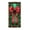 Green, variant on Christmas Door Cover with Large Red Polka Dot Bow,72"x36" Xmas Front Door Banner for Holiday Party Decor