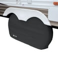thumbnail image 1 of Classic Accessories Over Drive RV Dual Axle Wheel Cover, Wheels up to 27"DIA, Black, 1-Piece, 1 of 3