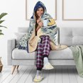 thumbnail image 5 of Sea Cat Hooded Blanket, 5 of 5