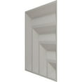 thumbnail image 4 of 19 5/8"W x 19 5/8"H Bolt EnduraWall Decorative 3D Wall Panel, Universal Aged Metallic Rust (Covers 2.67 Sq. Ft.), 4 of 5