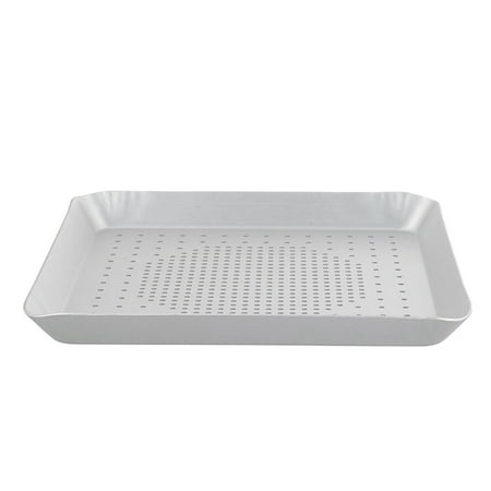 

Aluminum Alloy Pizza Baking Pan Non-Stick Square Mesh Pizza Tray Mold Bread Pan 25 x 25cm