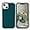 RN065-Midnight Green, variant on iPhone 13 Case,Phone Case for iPhone 13, Slim Fit Liquid Silicone Soft Gel Rubber Lightweight Microfiber Lining Shockproof Anti-Scratch Protective Phone Cover for iPhone 13 6.1'', Clover Green