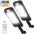 thumbnail image 1 of 128 LEDs Solar Street Lights W/ Remote Control, Motion Sensor, Suitable for Garden, Street, Path, 1 of 7