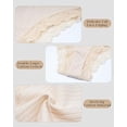 thumbnail image 5 of Aijolen Women's Cotton Underwear Lace Cheeky Bikini Panties Soft Stretch Breathable Ladies Underwear Pack 6PCS, 5 of 6