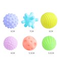 thumbnail image 2 of Dog Squeaky Ball Soft: 6PCS Assorted Funny Puppy Fetch Ball Dog Chew Toy for Pet, 2 of 10